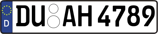 DU-AH4789