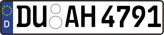 DU-AH4791