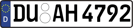 DU-AH4792
