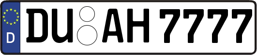 DU-AH7777