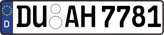 DU-AH7781