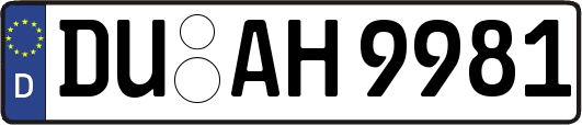 DU-AH9981