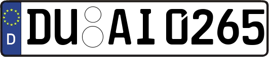 DU-AI0265