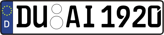 DU-AI1920