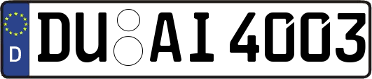 DU-AI4003