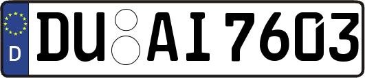 DU-AI7603