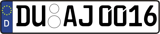 DU-AJ0016