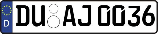 DU-AJ0036