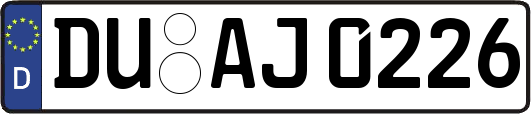 DU-AJ0226