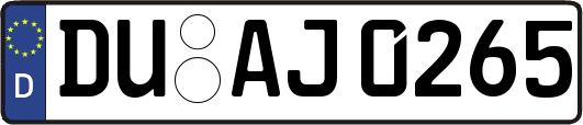 DU-AJ0265