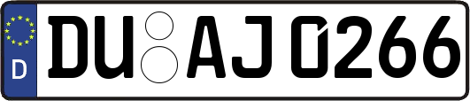 DU-AJ0266