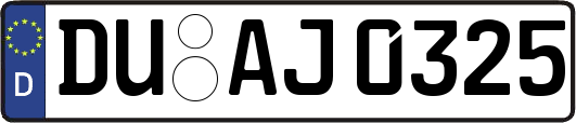 DU-AJ0325