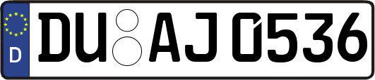DU-AJ0536