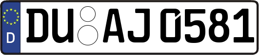 DU-AJ0581