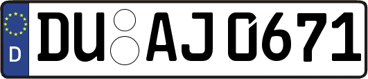 DU-AJ0671