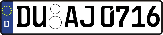 DU-AJ0716