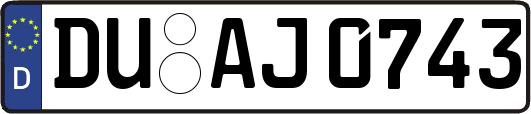 DU-AJ0743