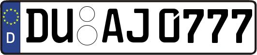 DU-AJ0777