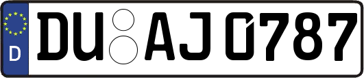 DU-AJ0787