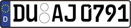 DU-AJ0791