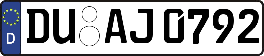 DU-AJ0792