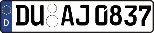 DU-AJ0837