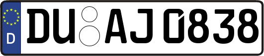 DU-AJ0838