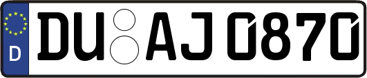 DU-AJ0870