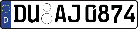 DU-AJ0874