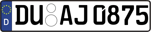 DU-AJ0875