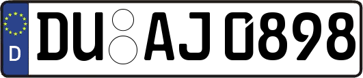 DU-AJ0898