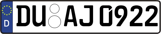 DU-AJ0922