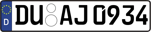 DU-AJ0934