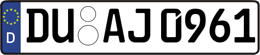 DU-AJ0961