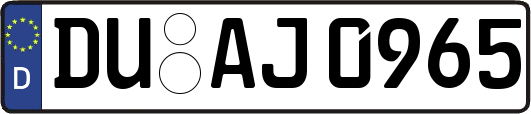 DU-AJ0965