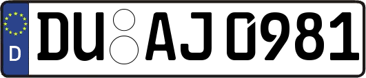 DU-AJ0981