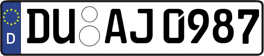 DU-AJ0987