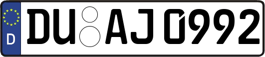 DU-AJ0992