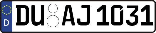 DU-AJ1031