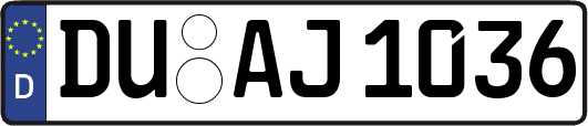 DU-AJ1036