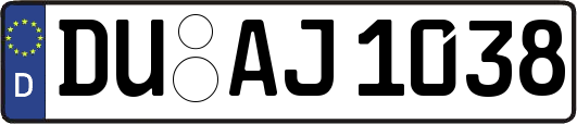 DU-AJ1038