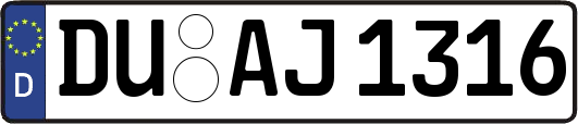 DU-AJ1316