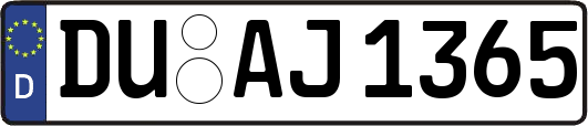 DU-AJ1365