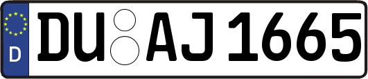 DU-AJ1665