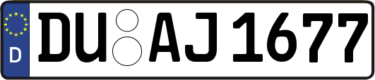 DU-AJ1677