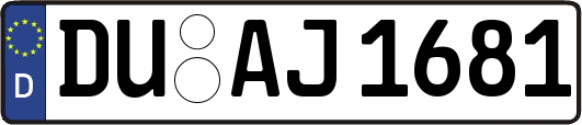 DU-AJ1681