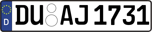 DU-AJ1731