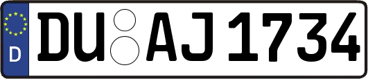 DU-AJ1734