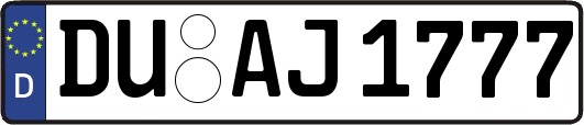 DU-AJ1777