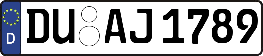 DU-AJ1789